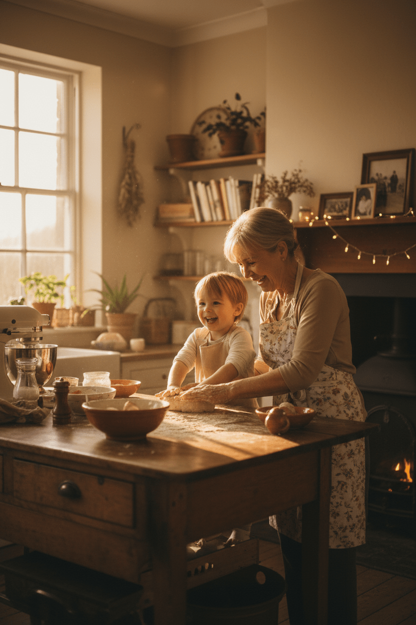 5 Recetas de Abuela que Nutren el Alma ✨ Tradición, amor y sabor en cada plato - crecimiento personal - e - book digital - Sonido Áureo BG - Biblioteca de Transformación