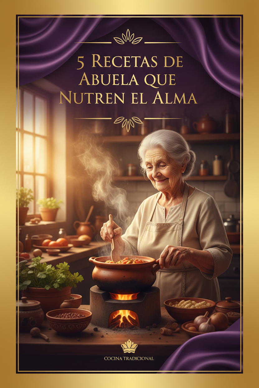 5 Recetas de Abuela que Nutren el Alma ✨ Tradición, amor y sabor en cada plato