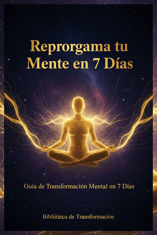 Reprograma tu mente en 7 días - Guía de afirmaciones positivas y desarrollo personal - crecimiento personal - e - book digital - Sonido Áureo BG - Biblioteca de Transformación