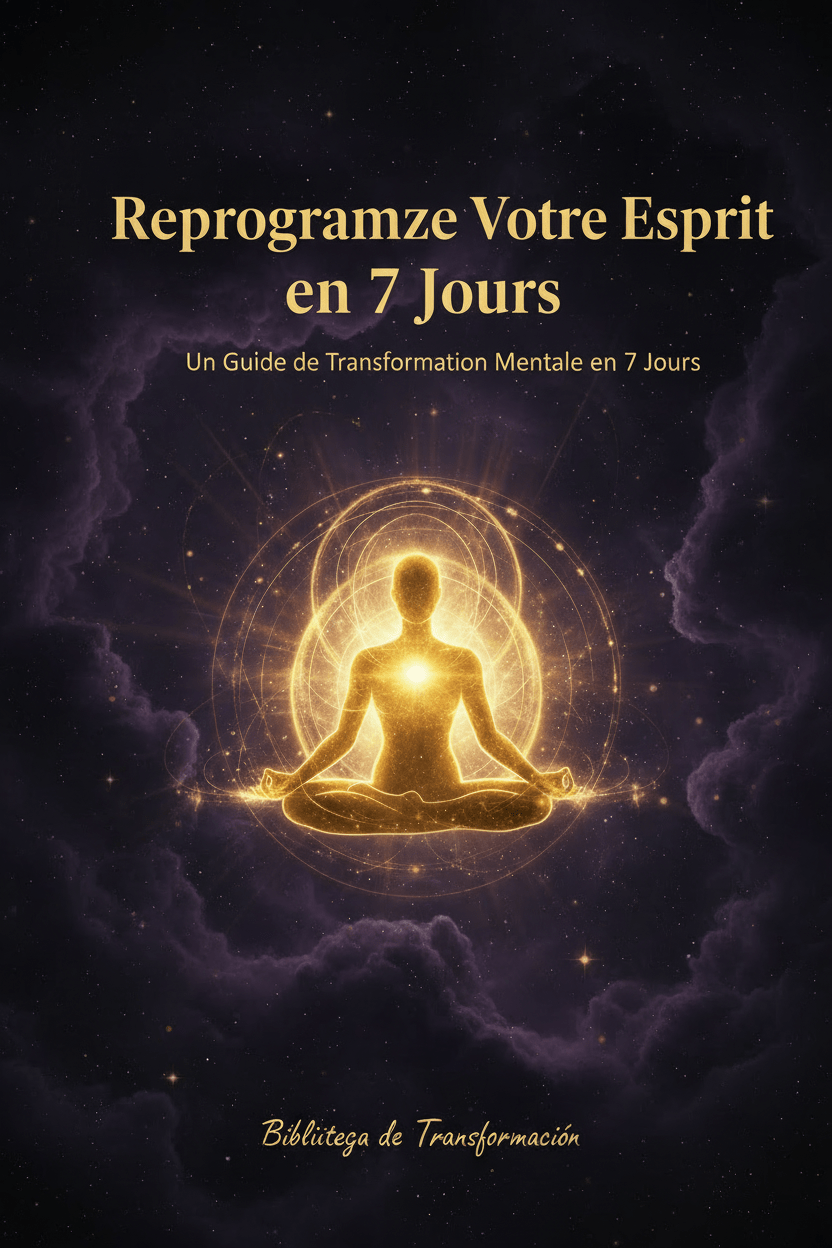 Reprogramze Votre Esprit en 7 Jours - Guide des affirmations positives et du développement personnel - crecimiento personal - e - book digital - Sonido Áureo BG - Biblioteca de Transformación